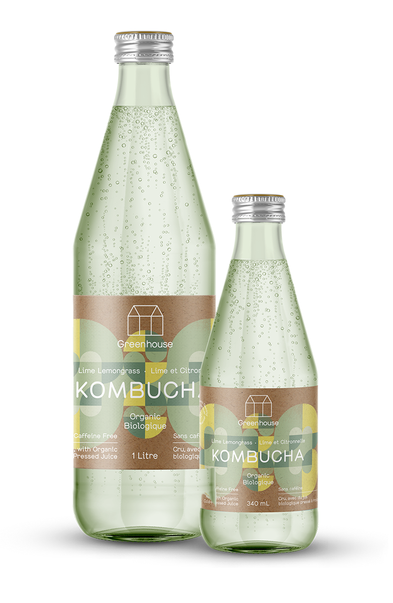 Lime Lemongrass Kombucha