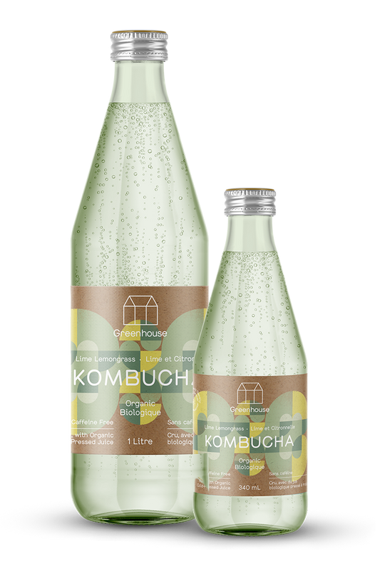 Lime Lemongrass Kombucha